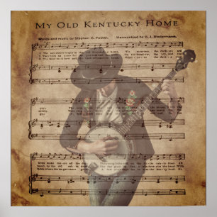 MEINE ALTE KENTUCKY ZUHAUSE* POSTER