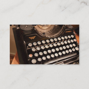 Meine alte Tastatur-Visitenkarte Visitenkarte