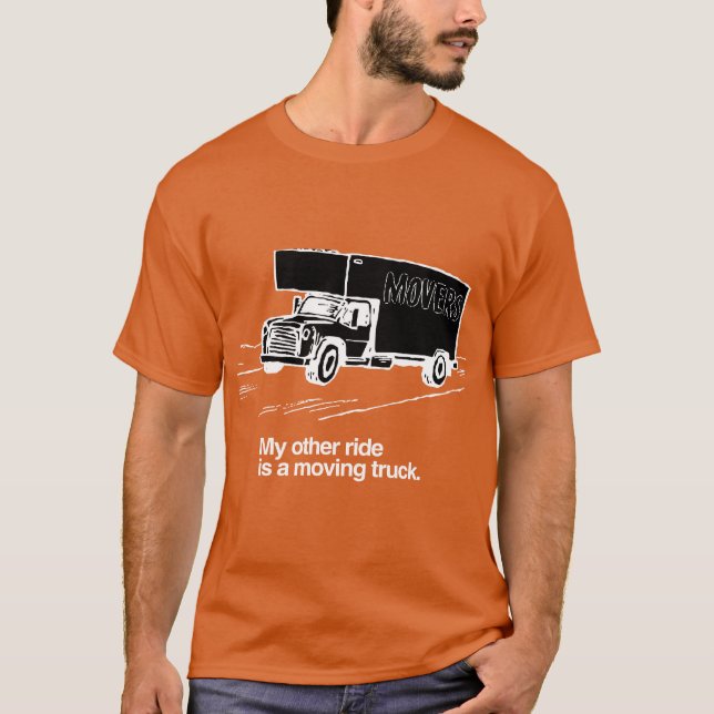 MEINE ANDERE FAHRT IST EIN BEWEGLICHER LKW T-Shirt (Vorderseite)