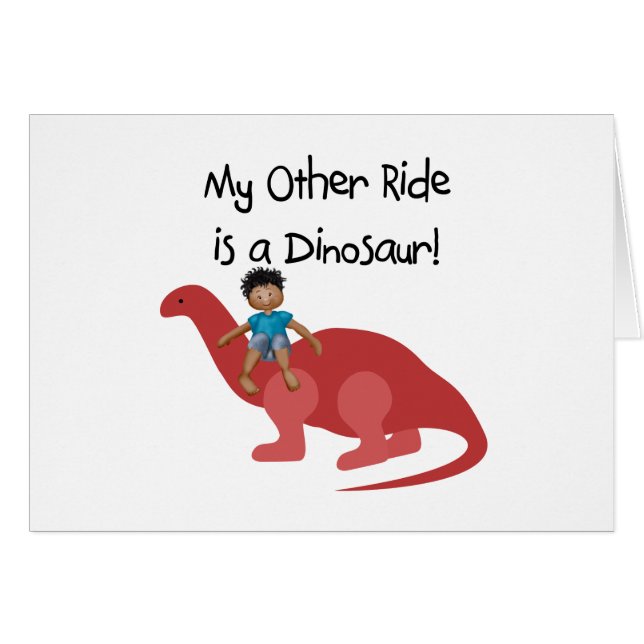 Meine andere Fahrt ist ein Dinosaurier OM (Vorderseite (Horizontal))