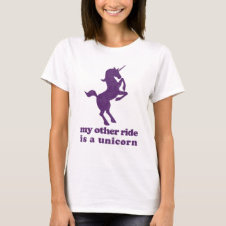 Meine andere Fahrt ist ein Einhorn T-Shirt