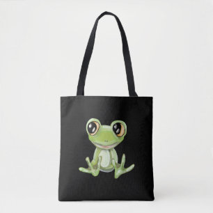 Meine andere Green Frog Friend Schultertasche