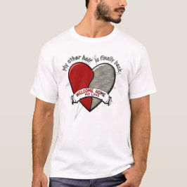 Meine andere Hälfte ist schließlich hinter T-Shirt