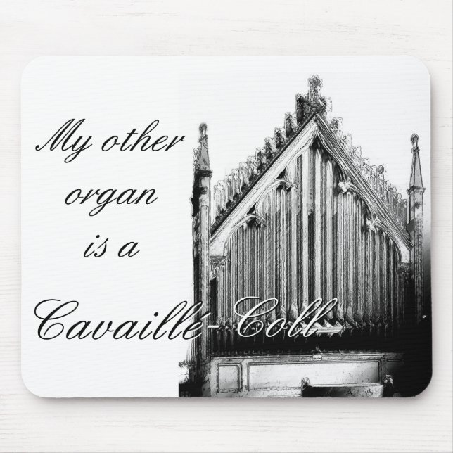 Meine andere Orgel Mousepad (Vorne)