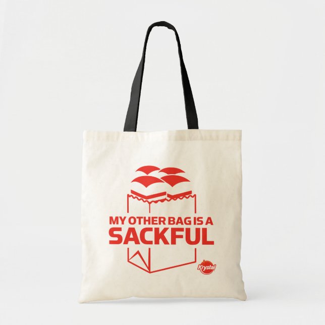 Meine andere Tasche ist ein Sackful (Vorne)