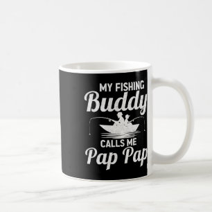 Meine Angelbuddies nennen mich Pap Pap Vatertag F Kaffeetasse