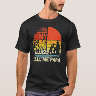 Meine Angelbuddies nennen mich Papa Vatertag 1 T-Shirt