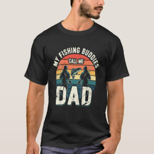 Meine Angelkollegen nennen mich Papa Vater-Sohn-An T-Shirt