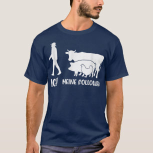 Meine Anhänger Tierkühe Schweine - Liebe T-Shirt