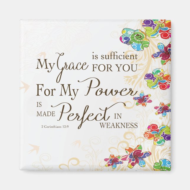 Meine Anmut ist ausreichend Magnet (Vorne)