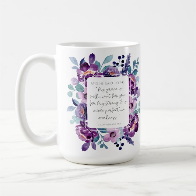 Meine Anmut ist ausreichend Tasse (Links)