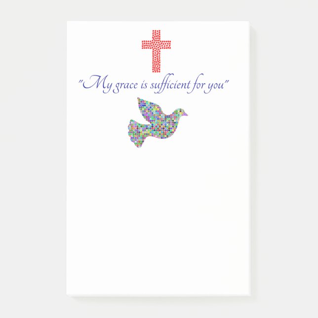 Meine Anmut ist für Sie Post-Itanmerkungen Post-it Klebezettel (Vorderseite)