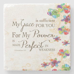 Meine Anmut ist genügend Steinuntersetzer