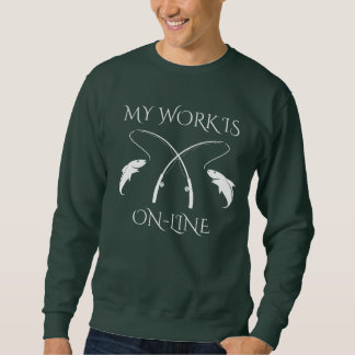 Meine Arbeit ist das Design von Späßen im Online-F Sweatshirt