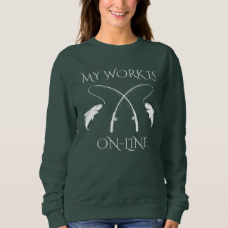 Meine Arbeit ist das Design von Späßen im Online-F Sweatshirt