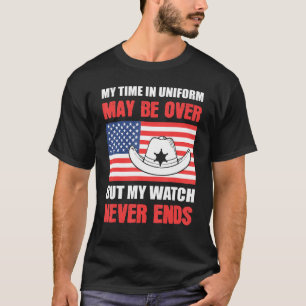 Meine Armbanduhr endet nie mit dem Nachfolger der T-Shirt