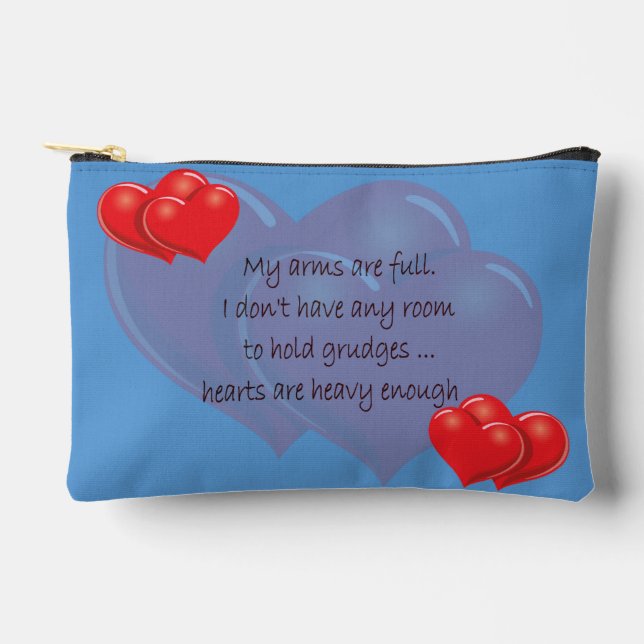 Meine Arme sind voll Zubehörtasche (Vorderseite)