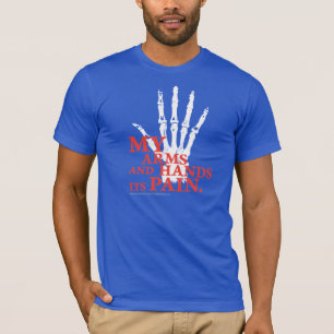 Meine Arme und Hände seine Schmerz T-Shirt