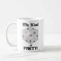 Meine Art Party Epic Dice Role Player Gamer