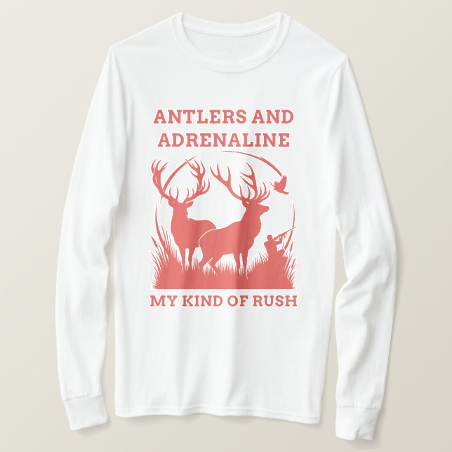 Meine Art Rush | Hirschjagd T-Shirt (Design vorne)