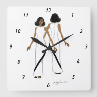 Meine Art-Square-Wall-Uhr in Mode Quadratische Wanduhr