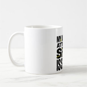Meine Aufmerksamkeitsspanne ist kurz Brutalistisch Kaffeetasse