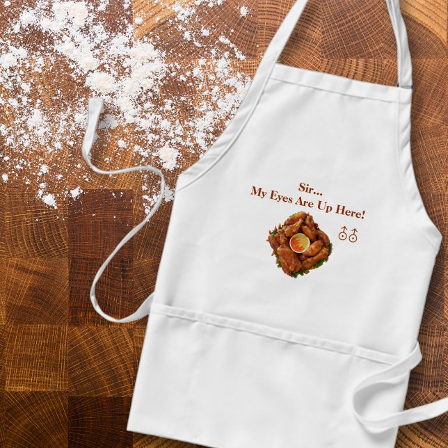 Meine Augen sind hier oben! Schürze (Von Creator hochgeladen)