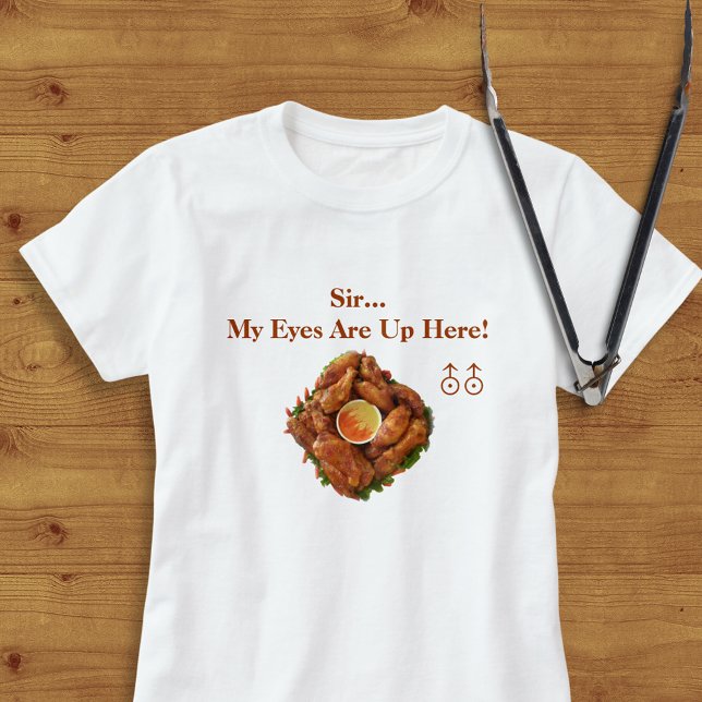 Meine Augen sind hier oben! TShirt (Von Creator hochgeladen)