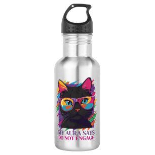 MEINE AURA SAGT EDELSTAHLFLASCHE