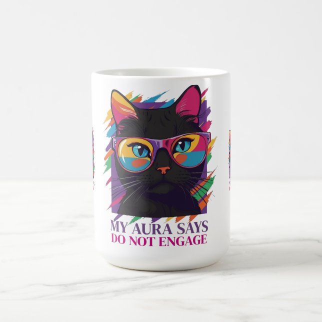 MEINE AURA SAGT KAFFEETASSE (Mittel)