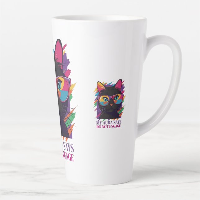 MEINE AURA SAGT MILCHTASSE (Rechts)