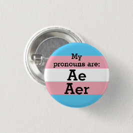 Meine Aussprache lautet: Ae Aer - Trans Flag Button