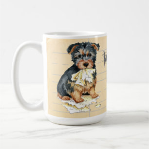 Meine australische Terrier Ate Meine Hausaufgaben Kaffeetasse