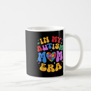 Meine Autismus-Mama Autismus Bewusstsein Groovy Re Kaffeetasse