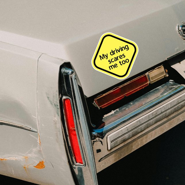 Meine Autofahrerschütterung macht mich zu lustig Aufkleber (Von Creator hochgeladen)