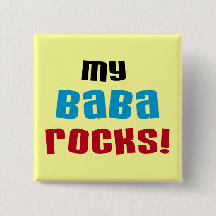 Meine Baba Rocks T - Shirt und Geschenke Button