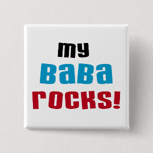 Meine Baba Rocks T - Shirt und Geschenke Button