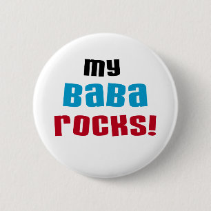 Meine Baba Rocks T - Shirt und Geschenke Button