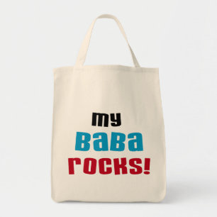 Meine Baba Rocks T - Shirt und Geschenke Tragetasche