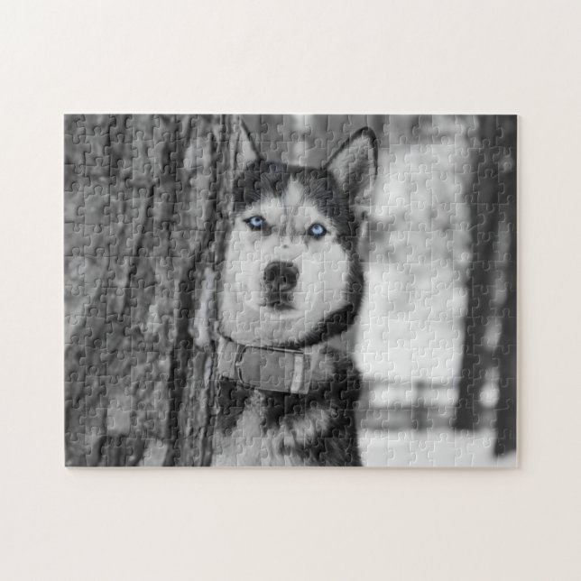 Meine Baby-blauen Augen Puzzle (Horizontal)