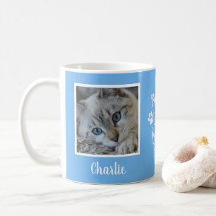 Meine Babys haben blaue Paws Foto Kaffeetasse
