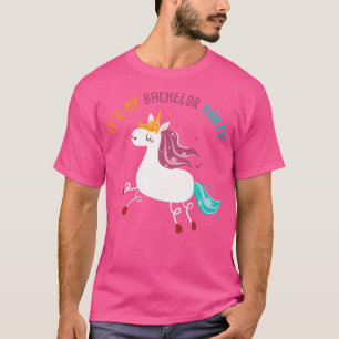Meine Bachelor Party Funny Unicorn T-Shirt