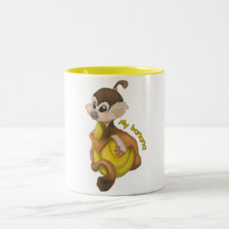 Meine Banane Zweifarbige Tasse