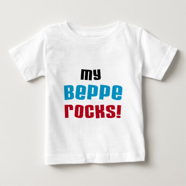 Meine Beppe Rocks T - Shirt und Geschenke (Vorderseite)