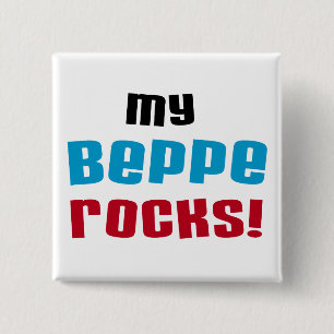 Meine Beppe Rocks T - Shirt und Geschenke Button