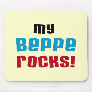 Meine Beppe Rocks T - Shirt und Geschenke Mousepad