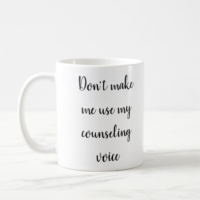 Meine beratenstimme kaffeetasse (Links)