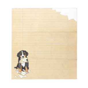 Meine Berner Ate Meine Hausaufgaben Notizblock