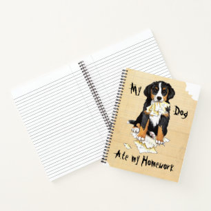 Meine Berner Ate Meine Hausaufgaben Notizbuch