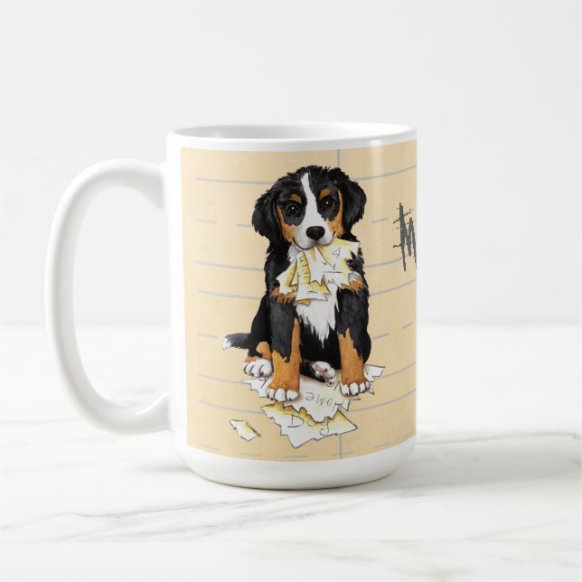 Meine Berner Ate Meine Hausaufgaben Tasse (Links)